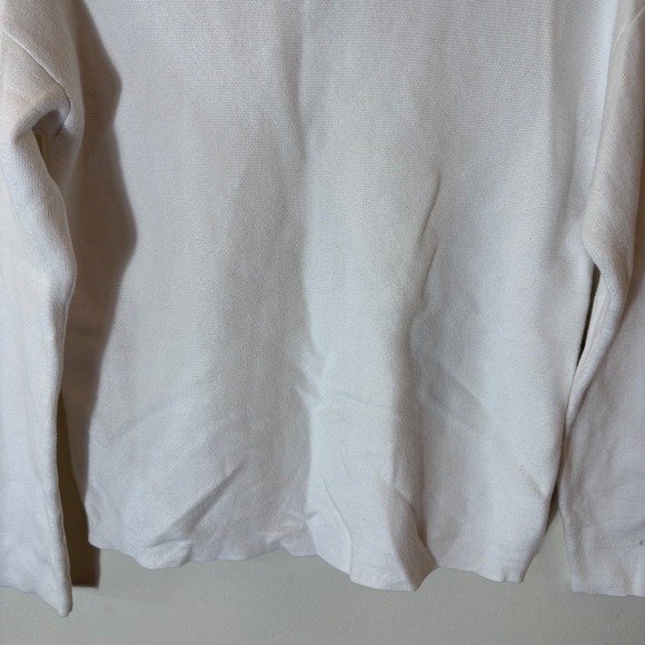 Eileen Fisher Organic‎ Cotton Mockneck Sweater Size Petite Small - Picture 3 of 7